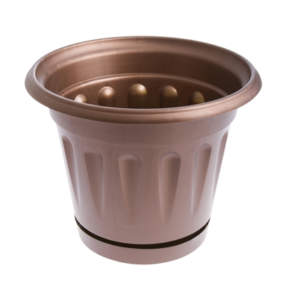 Picture of Flowerpot Uniplastex Primavera UDP26, brown
