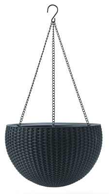 Picture of Keter Hanging Sphere Planter Grey