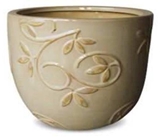 Show details for Flower pot IP10-012, 25cm, beige