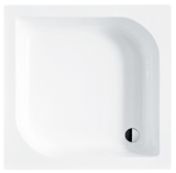 Show details for SQUARE SHOWER TRAY &quot;ARES&quot; BAA-90-kW ACRYLIC (PYRAMID)
