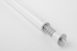 Picture of Ridder Corner Bar Telescopic White 19mm