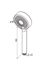 Picture of HAND SHOWER 254022 APOLLO (AIR)