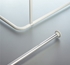 Picture of Spirella Shower Curtain Rod Decor-Universal Aluminium Silver