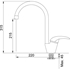 Picture of Faucet PLATINO BEIGE 115.0029.588