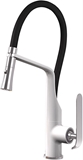 Show details for Vento Tivoli Kitchen Faucet with Pull-Out Shower White/Chrome