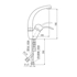 Picture of KITCHEN Faucet LABE DL006.5 / 3 (DOMOLETTI)