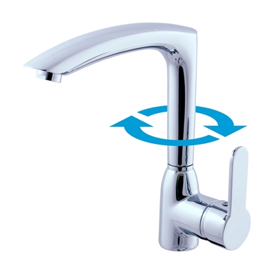 Picture of KITCHEN Faucet ZA007.5 / 7B WHITE (FUTURA)