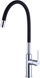 Show details for Vento Cucina KH122569CBK Kitchen Faucet with Flexy Spout Black/Chrome