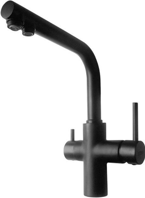 Picture of Vento Cucina KH8656ABK Kitchen Faucet with Filter Tap Black