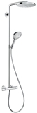 Show details for Hansgrohe Raindance Select S 240 1jet Thermostatic Shower System Chrome