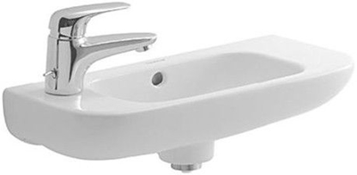 Picture of Duravit D-Code 500x220mm Washbasin Left White