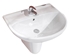 Picture of Washbasin Jika Lyra Plus 14382 55x45x19,5cm, white