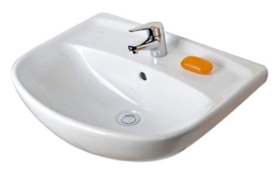 Picture of Sink Jika Lyra Plus 60x46x19,5cm, white