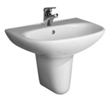 Show details for Sink Jika Zeta 1039.2 60x20,5x47cm, white