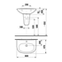 Picture of Sink Jika Zeta 1039.2 60x20,5x47cm, white