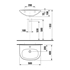 Picture of Sink Jika Zeta 1039 50x40cm, white