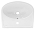 Picture of Washbasin Keramin City 46x39x22cm, white