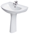 Picture of WASHBASIN PRESIDENT 60CM WITH HOLE (CERSANIT)