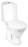 Show details for TOILET POT NORDIC3 WITH LID GB113510301213 (GUSTAVSBERG)