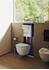 Picture of TOILET POT + LID SLIM + FRAME + BUTTON PRO RIML (LAUFEN)