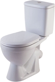 Show details for Rosa Lira WC White 365x600mm