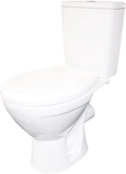 Show details for Rosa Solo WC White 350x610mm