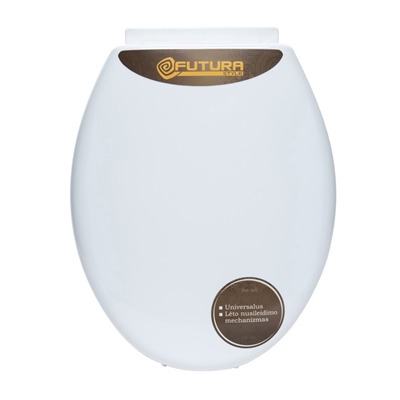 Picture of Toilet seat DomolettiL-012, with slow flush mechanism