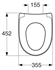 Picture of Toilet seat Gustavsberg Nautic, white