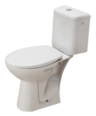 Picture of Toilet WC Jika Zeta, without lid, vertical outlet