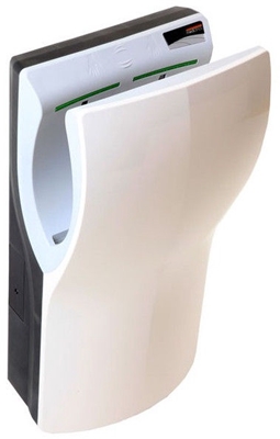 Picture of Mediclinics Dualflow Plus Hand Dryer M14 White