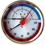 Show details for OEM MM-NX-0111 Thermomanometer Axial 4bar