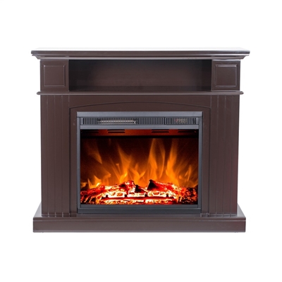 Picture of FIREPLACE STOVE WS-Q-11 BROWN (FLAMMIFER)
