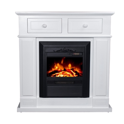 Picture of FIREPLACE ELECTRIC WS-Q-03 WHITE (FLAMMIFERA)