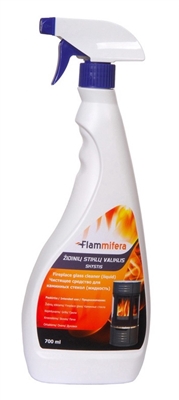 Picture of Fireplace glass cleaner Flammifera 700ml, solution