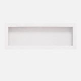 Show details for GRILLE FIREPLACE 170X490 WHITE FLAMMIFER (HEARTH)