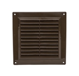 Show details for Ventilation grille Europlast 150X150mm, brown