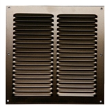 Show details for Ventilation grille 002028 20x20cm, rust color