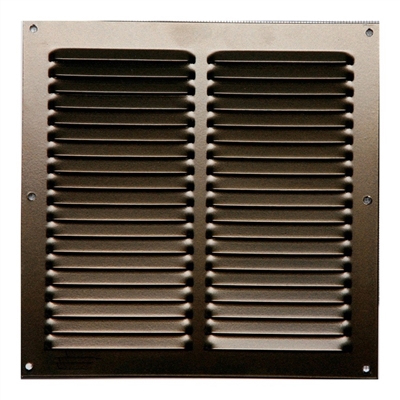 Picture of Ventilation grille 002028 20x20cm, rust color