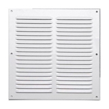 Show details for Ventilation grille 001441 20x20cm, white