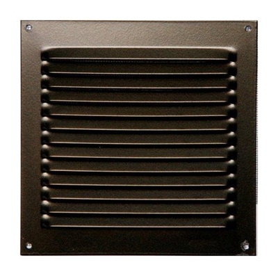 Picture of Ventilation grille 002059 15x15cm, rust color