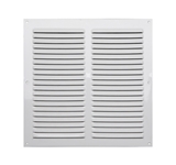 Show details for Ventilation grille 002479, 25x25cm, silver