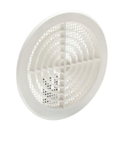 Show details for Ventilation grille 041003ABS, 10-11cm, white