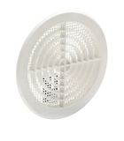 Show details for Ventilation grille 04127ABS 15-16cm, white