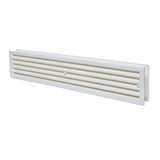 Show details for Ventilation grille for doors Europlast VR459, 450x92, white