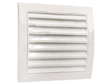 Show details for Ventilation grille Europlast 148X153 / 100mm, white