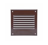 Show details for Ventilation grille Europlast, MR100X100MM, brown