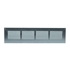 Picture of Ventilation grille Europlast MR400x100MM, galvanized