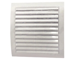 Show details for Ventilation grille Europlast ND190x190 / 150mm, white