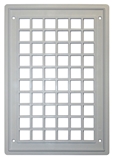 Show details for Ventilation grille Plaskanta, 17x25cm, white