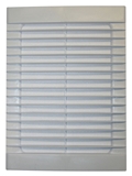 Show details for Ventilation grille Plaskanta 24x17,5cm, white
